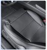Full-Cover Car Seat Cushion for Tesla Model Y Juniper 2025 with Integrated Leg Rest Mat Nappa Leather Chair Pad Car Accessories