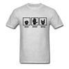 Summer Rock Paper Metal T Shirt Heavy Metal Band Hip Hop Tops Tee Shirts Harajuku Short Sleeve Cool T-shirt For Men Women