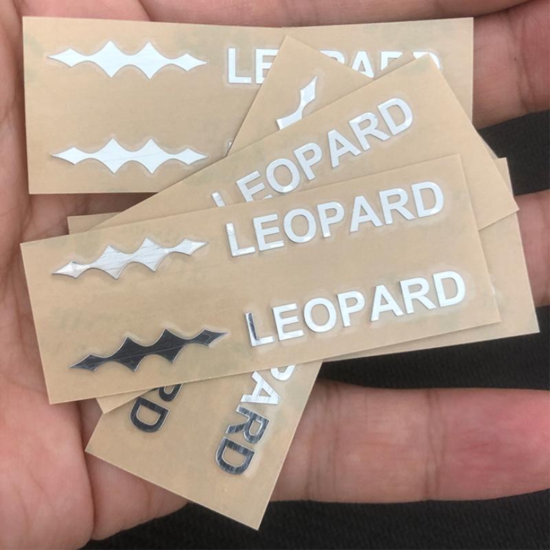 For Byd Equation Leopard 8 2025 Metal Car Label Non Fading 3D Stereoscopic Car Label Modified Decorative Stickers
