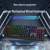 Fude F800 Wired 104-Key Mechanical Gaming Keyboard