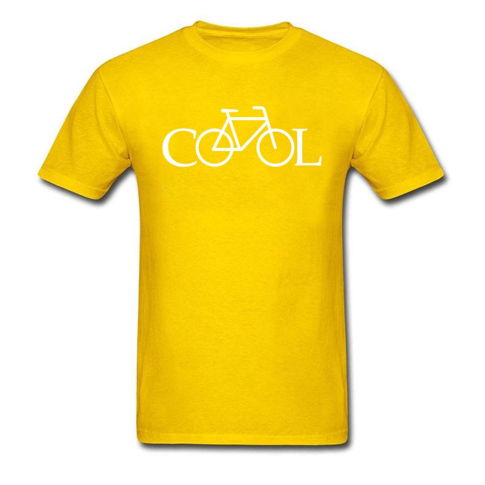 Unisexs Tshirts Bicycle Its Cool Unisex Funny Tshirt Simple Style Printed T Shirt Letter Cotton O Neck Tees New Year Day Gift