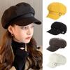 Adult Beret Hat Breathable French Style Baseball Caps Breathable Octagonal Hat
