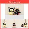 Soft Short Plush Duck Pendant Cute Cartoon Duck Keychain Perfect For Backpack Decoration