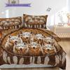 Wolf Pattern Bedding Quilt Set Quilt Cover Pillowcase Home Decoration Birthday Gift (1 * duvet cover + 2 * pillowcase, without core)