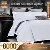 Luxury 60s Sateen Hotel Bedding Set - High Thread Count, High Density, Four-Piece Guesthouse Linens