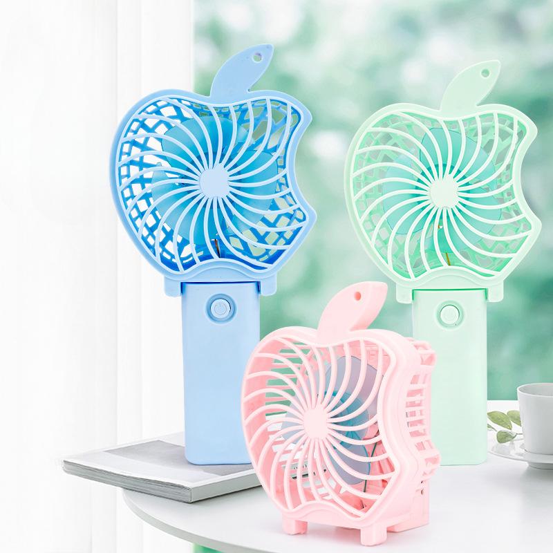 Summer Portable Handheld Usb Powered Student Powerful Foldable Cartoon Mini Fan