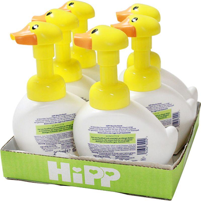 Hip Duck Shape Wash Foam 250mlX6 Pack (For Face & Hands)