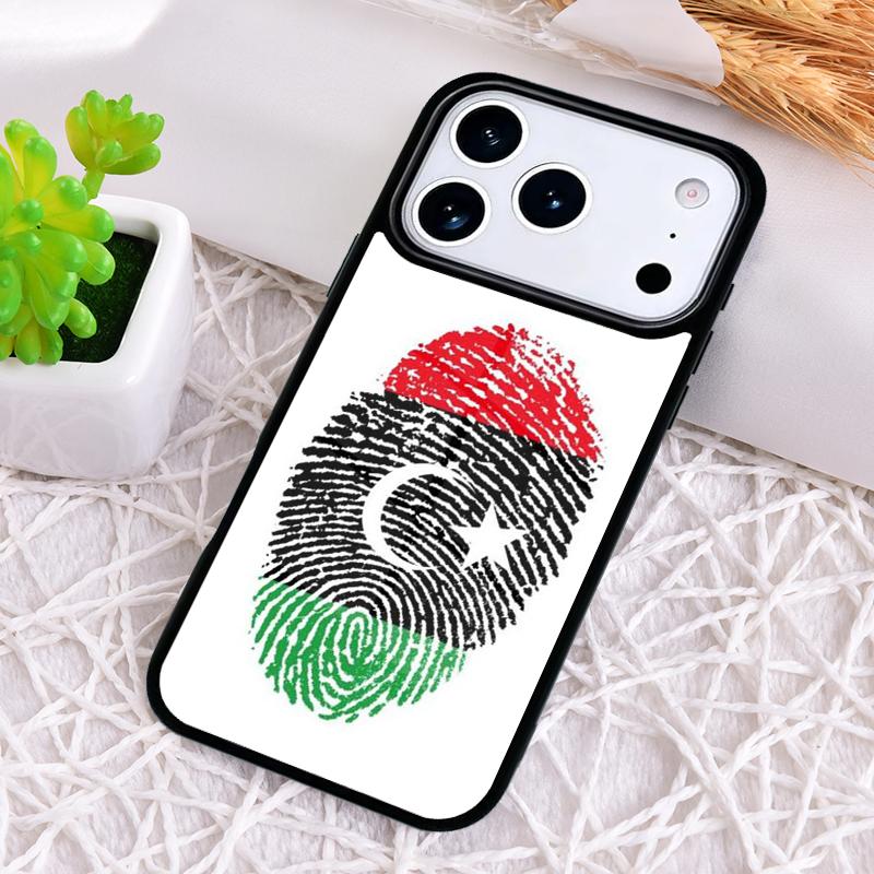 Libya Flag Soft Phone Case for iPhone 17 Air 16 15 11 12 14 13 Pro Max Shockproof Cover