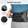 Unisex Adjustable Sports Lumbar Support Belt – Breathable Mesh Waist Protector for Fitness