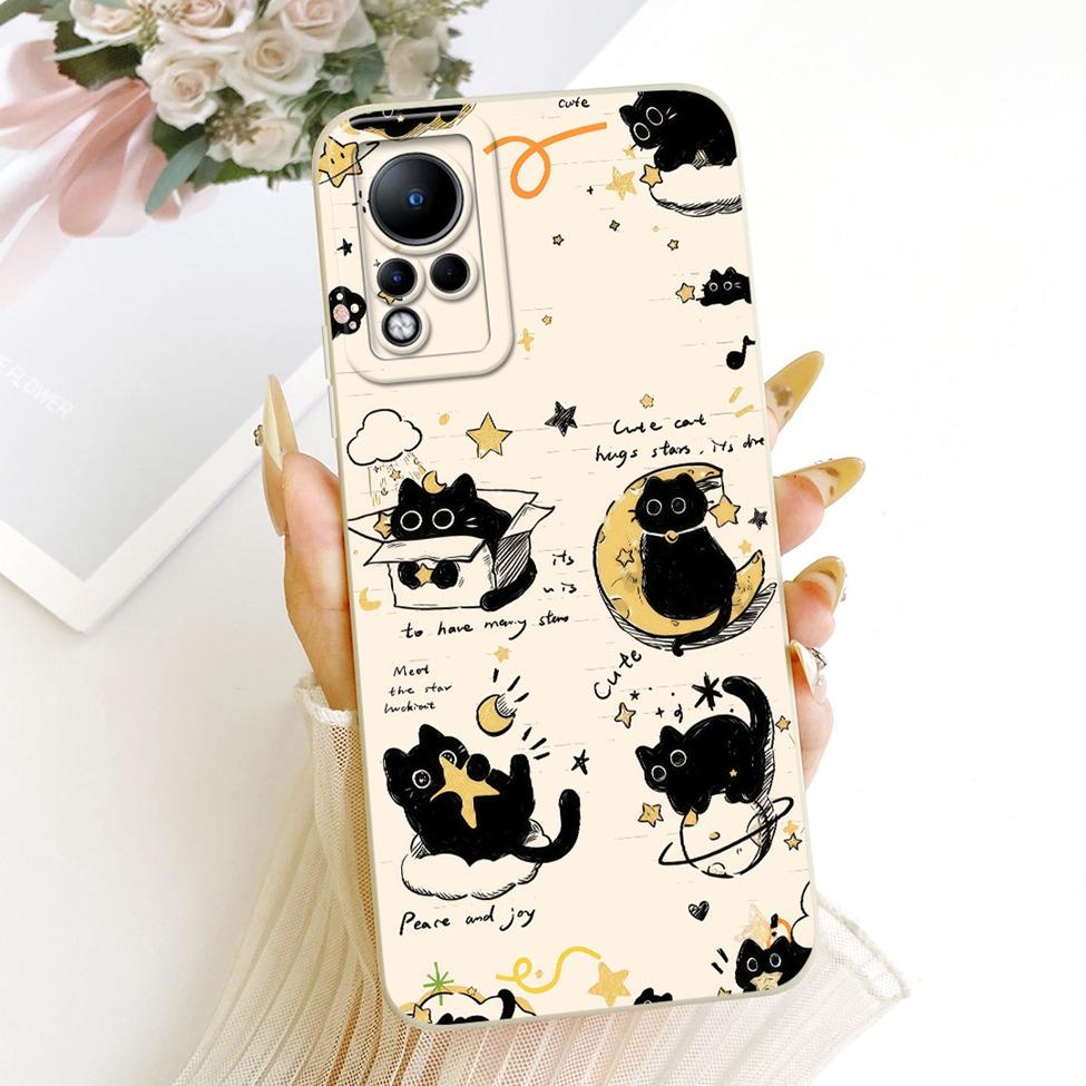 Casing For Infinix Note 11 Cover Fashion Cartoon Cute Funny Painted Silicone Phone Case For Infinix Note11 X663 X663B