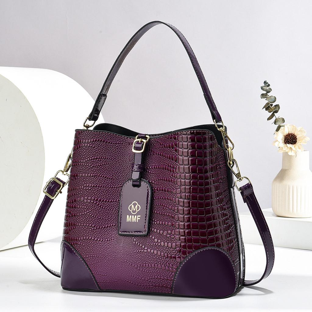 Stylish Color Block Handbag For Women Versatile Tote Bag With Shoulder Strap And Zipper Closure