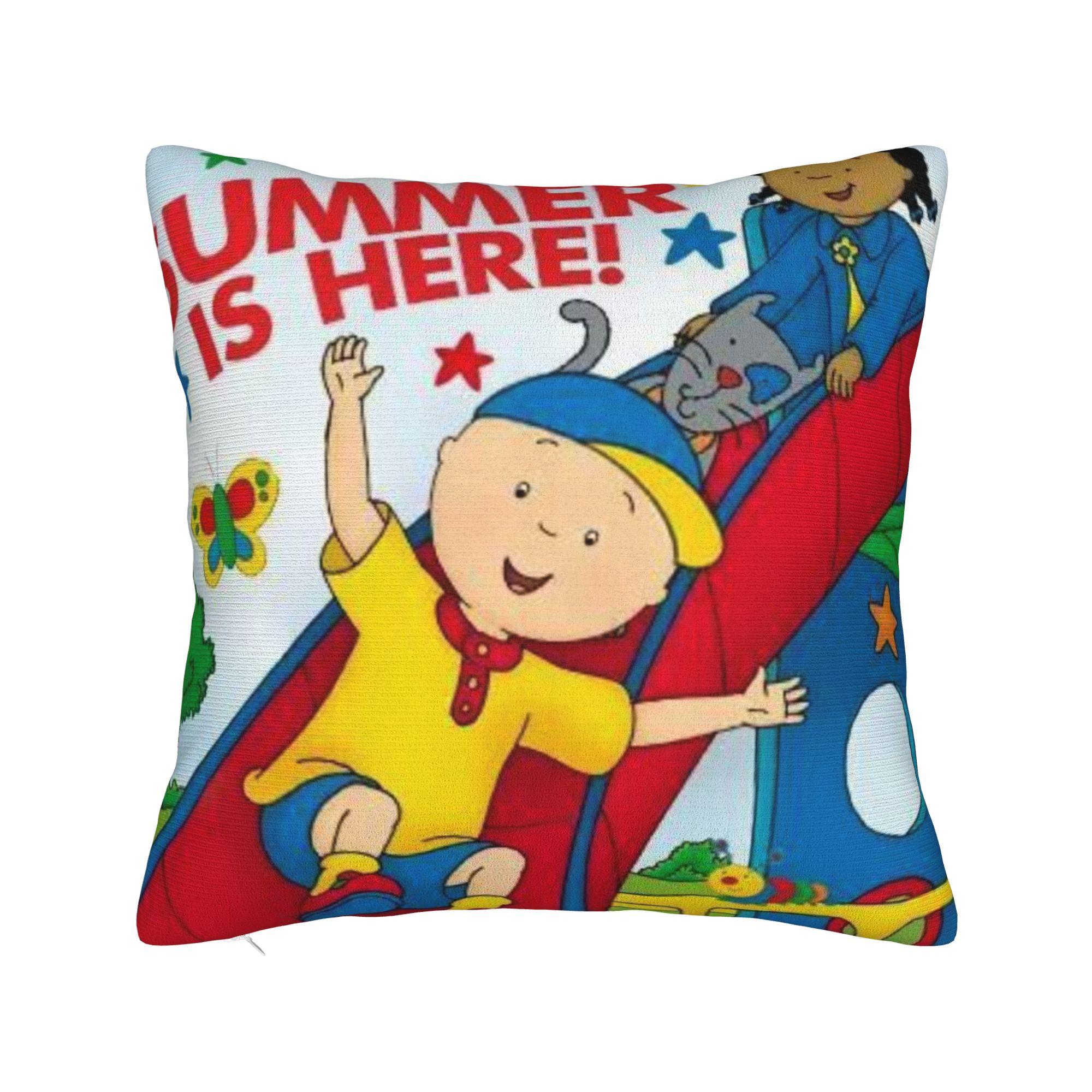 

Home Decor Baby Friend C-Caillou Pillowcase Accessories Pillow Cover Square Multi-Size 20x20in 50X50cm