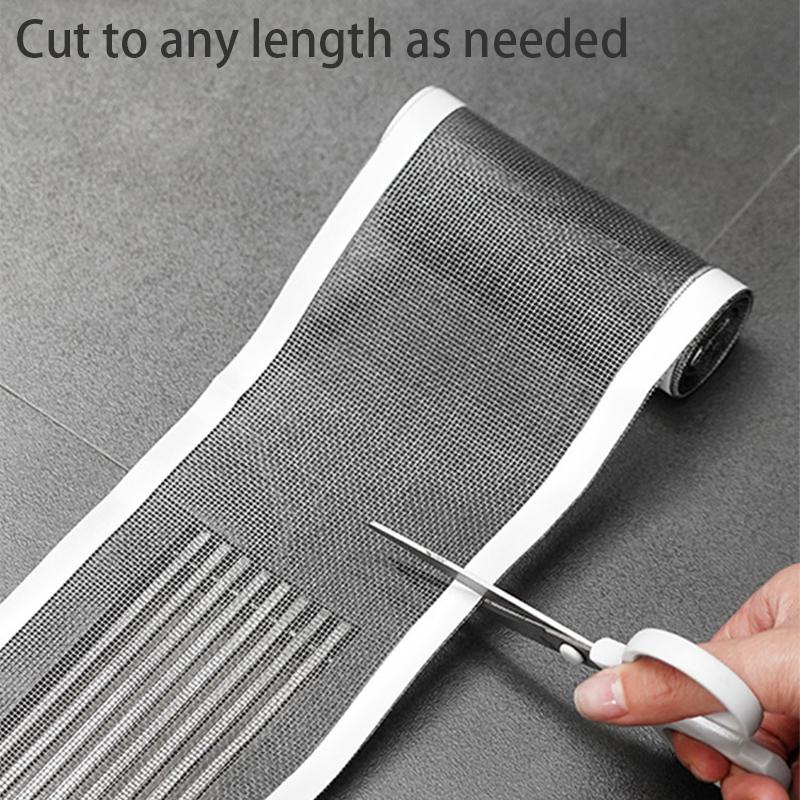 Disposable Self-Adhesive Filter Roll Anti Clogging Hair Catcher Sticker Floor Drain Adhesive For Bathroom And Kitchen Sinks