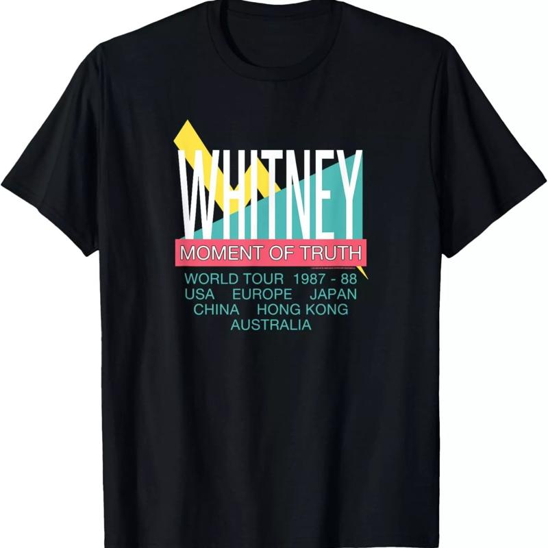 Whitney Moment of Truth World Tour 198788 T-shirt S