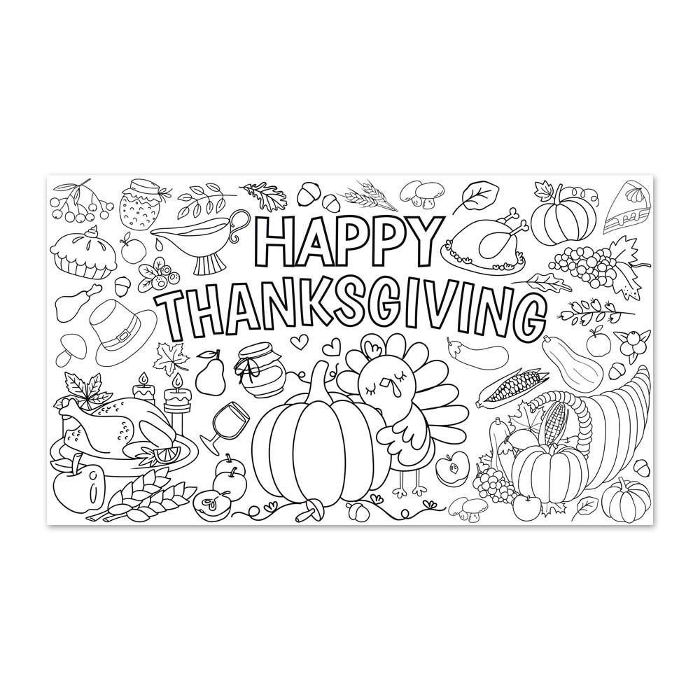 

День благодарения Сделай сам Детский холст Граффити Бумага Для Осеннего Праздничного Декора Вечеринка