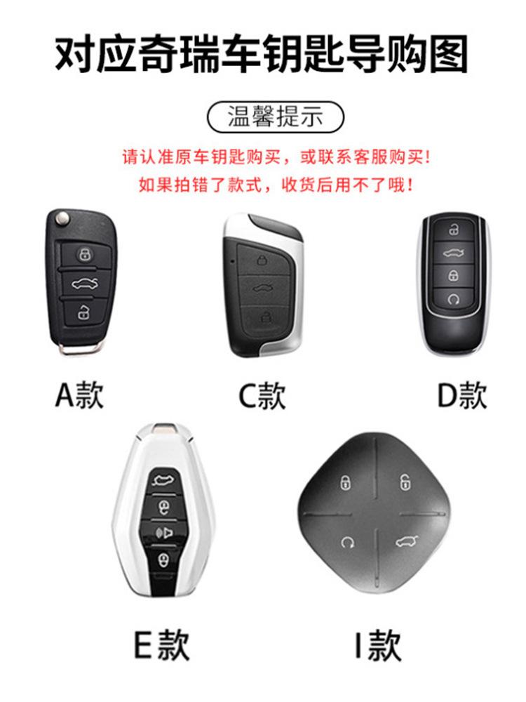 For Chery Tiggo 8plus Tiggo 8 New 5 Plus 7pro Max Omoda 5 C5 Transparent TPU Car Remote Key Case Cover Accessories Protector