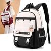 Trendy Nylon Backpack For Students And Travelers Stylish Casual College Book Bag