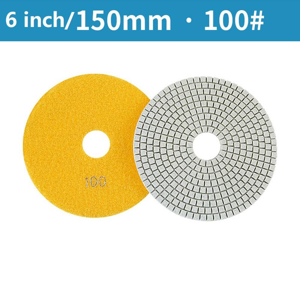 Dry/Wet Polishing Pad Polishing Pad 150mm 6 Inch Discs
