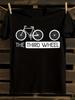 Funny "The Third Wheel" Bike Graphic T-Shirt