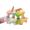 Adorable Big-Eyed Dinosaur Plush Pendant - Cute Bag Charm and Claw Machine Doll