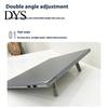 Supporto Regolabile per Laptop Supporto per Tablet Supporto Robusto Portante Antiscivolo Design Pieghevole Universale Base di Raffreddamento per Notebook