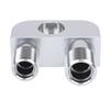AC Line Compressor Adapter 3 4 16in 7 8 14in Aluminium Alloy Replacement for LSX LS3 AC Compressor