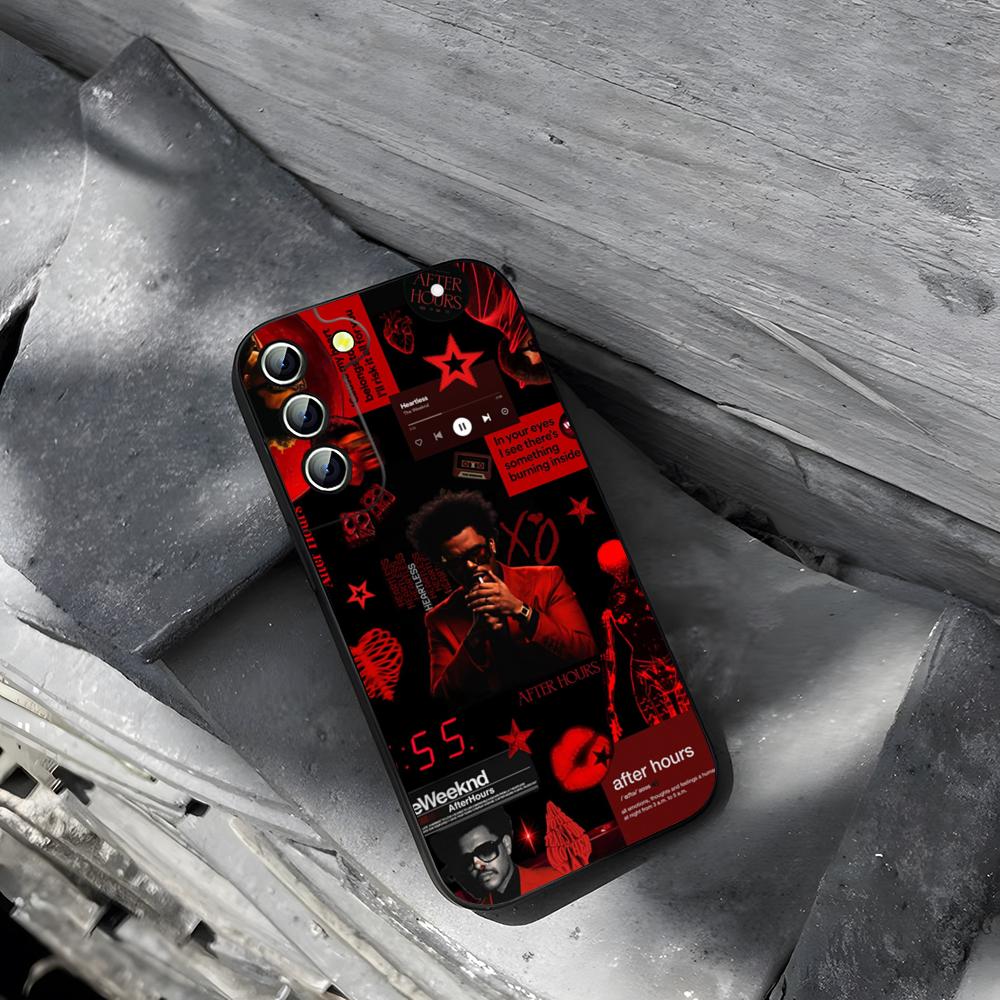 

Phone Case For Samsung Galaxy S24 S25 S26 S22 S23 S25 S21 Ultra Fe Plus A16 A55 A54 A24 A52 Coque The Weeknd Galaxy S20 FE