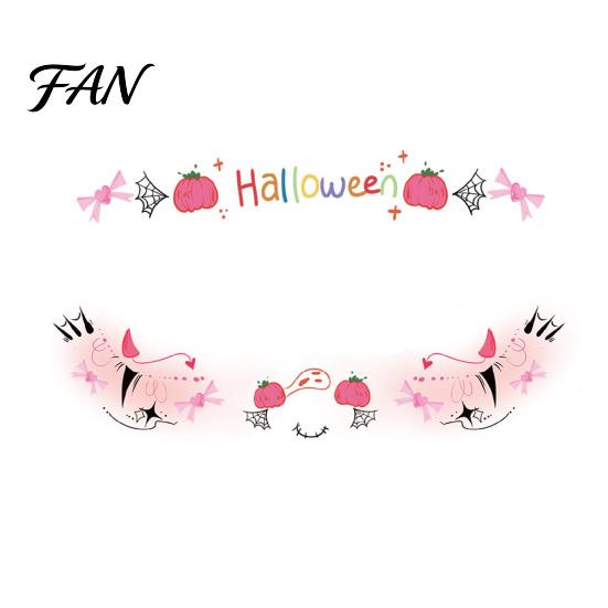 Scary Makeup Kits for Adults Halloween Face Tattoo Stickers, Waterproof Decals Party, Facial Stickers Temporary Wound Scar Body Art Kids Cosmetic