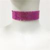 Evropské a americké doplňky Kovové flitrové párty Exagerovaný náhrdelník Šperky Hudební párty Punk Hip-hop Kovový choker