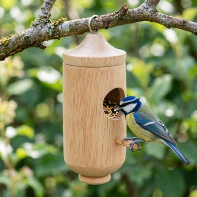 Holz Kolibri Haus Vogel Futterhaus Wetterfest Außen Garten Hof Hängend Kleiner Vogel Futterhaus Dekoration