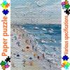1000pcs Large Adult Jigsaw Puzzle, Vibrant Beach Scene Paper Puzzle, Multiple Specifications Available, Ideal for Family Fun, Spring Season, Birthday 