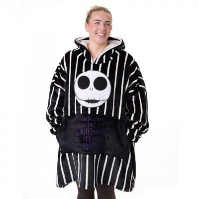 The Nightmare Before Christmas Unisex Erwachsenen Jack Skellington Hoodie-Decke