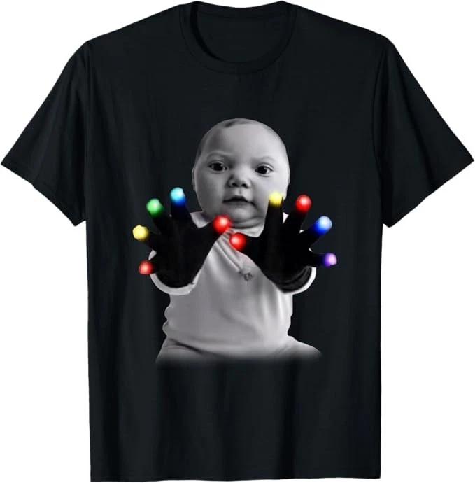 Gloving AI Niche Tuff Baby Glover Meme T-Shirt M
