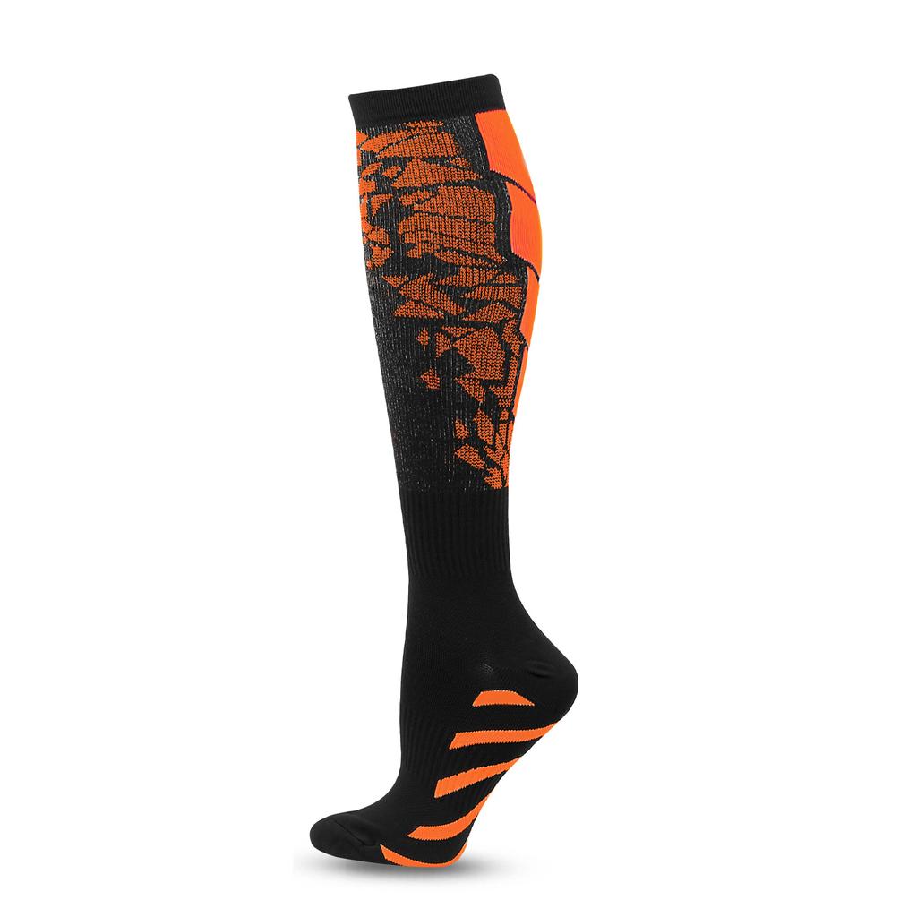 Pressure Socks, Men'S And Women'S Sports Nylon Compression Socks, Running And Cycling Stockings
