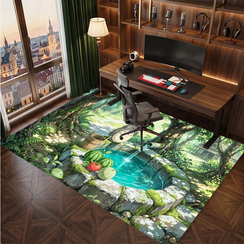 My Neighbor Totoro Rug Soft Thick Non Slip Floor Carpet for Bedroom Living Room Home Decor