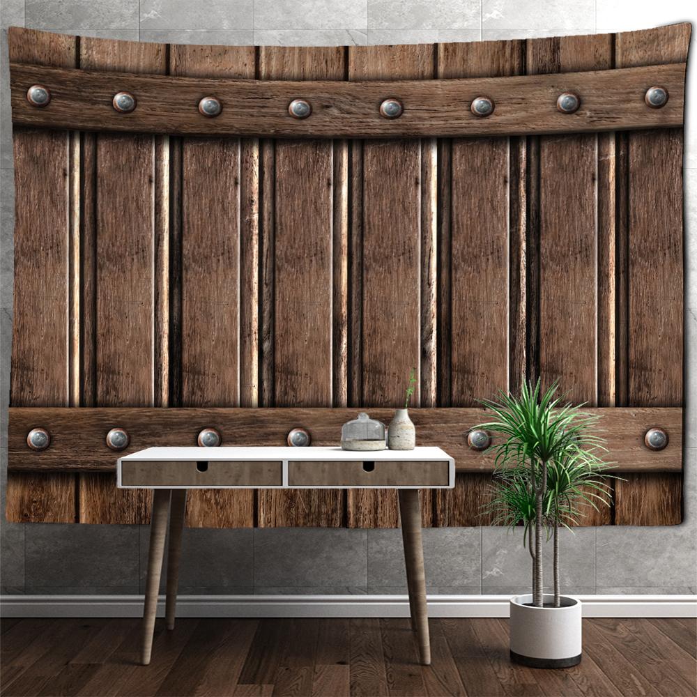 3D Printing Colorful Stone Wood Tapestry Wall Hanging Tapiz Hippie Psychedelic Background Wall Decor Cloth