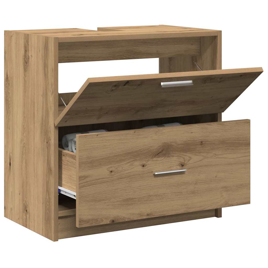 Bathroom Cabinet Artisan Oak 59 x 37 x 59 cm Particleboard