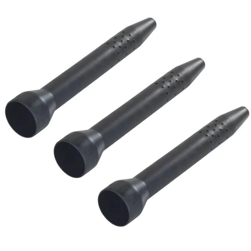 

A25F-Adjustable Tree Root Irrigator 3Pcs Root Waterer Deep Drip Irrigation Stakes Root Irrigation Spike Gardening Tool чёрный
