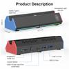 TV Dock Station Fit For Switch 2 Charging Dock Portable 4K HDMI-compatible TV Switch Dock Adapter With Type C Port /USB