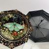 1PC Butterfly, Floral Umbrella-8-Rib Reinforced, Automatic Open, Lightweight & Durable, Cute Fashion Accessory for Outdoor-K1259