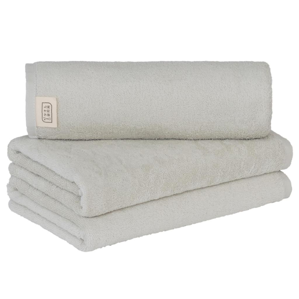 Towel Laboratory Dry Bath Cool Set of Collaboratively Designed with and JapanTechnology [Speed 3D] #009 Towels, Gray, 3, Quick-Drying, Medium-Weight,