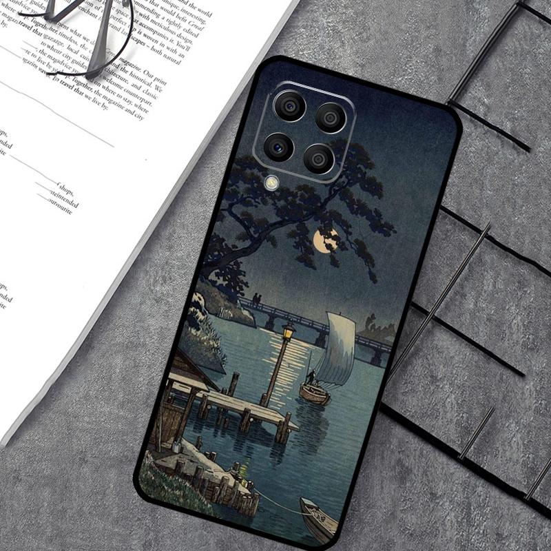 

Japanese Style Ukiyo-e Art Case For Samsung Galaxy M15 M11 M12 M13 M14 M06 M16 M36 M56 M31 M53 M32 M52 M35 M55 M34 M54 Samsung M52 5G