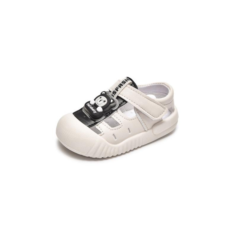 Cute Cartoon Breathable Soft Sole Flash Light Infant Toddler Walking Sandals