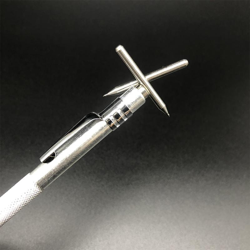 1/10/11Pcs Alloy Scribe Pen Carbide Scriber Pen Metal Wood Glass Tile Cutting Marker Pencil Metalworking Woodworking Hand Tools