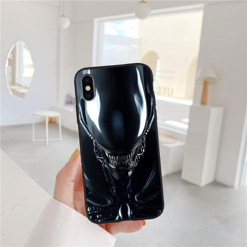 BF6 Aliens vs Predator Xenomorph Soft Shell Phone Case for OPPO A3 Pro A72 A74 A76 A77 A77S A78 A79 A94 A95 A18 A40M A58