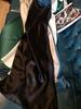 Summer High Satin Royal Sister Temperament Fried Street Design Sense Age-reducing French Dress Long Satin Large Size Suspender Skirt Women