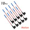 Car Mini/Small/Medium Types Additional Circuit Adapters Fuse Holder Fuses4