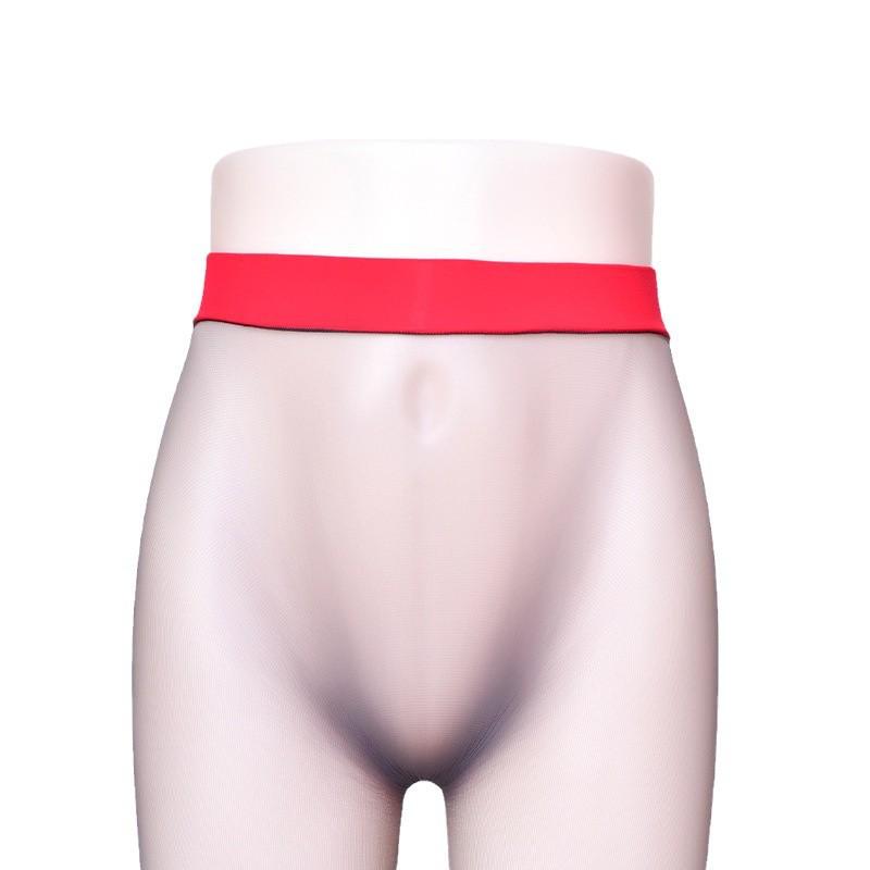 Seamless Velvet Deep-Crotch Transparent Stockings - Ultra-Thin, Plus Size, Easy Wear 