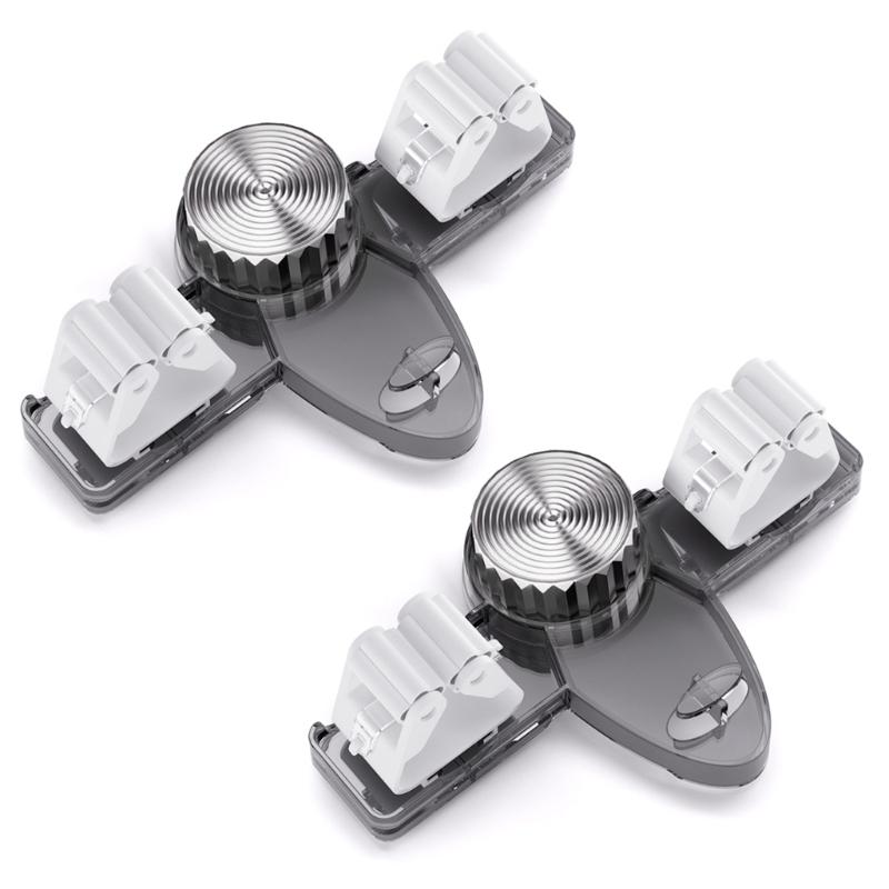 

2pcs Broom Holder Mop Hanger Suction Cup for Bathroom Kitchen Office Utility Room Laundry Home Garden Garage Storage 1