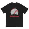 Vintage Philadelphia Skyline Retro Philly Stadtbild T-Shirt